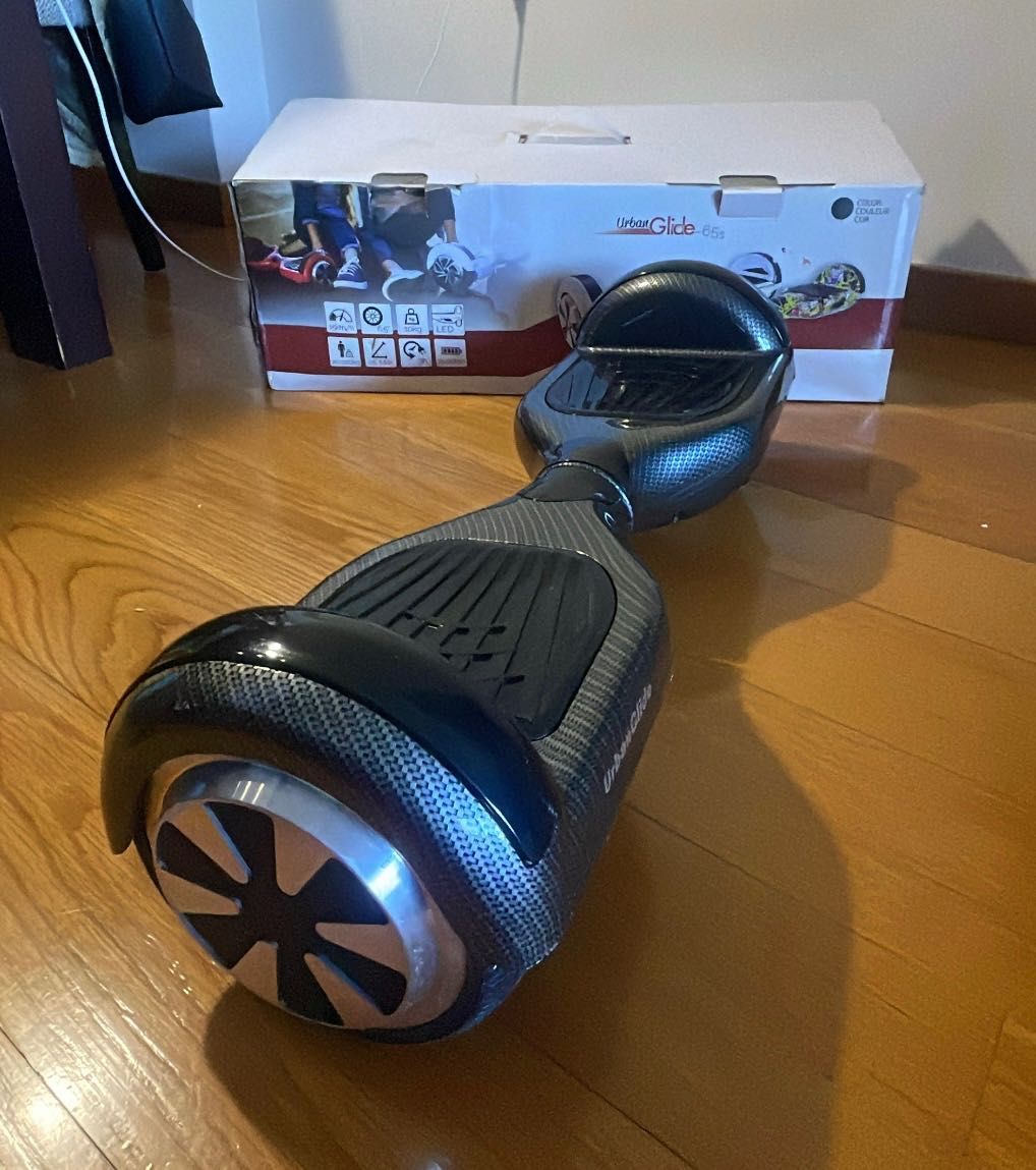 Hoverboard UrbanGlide 65s, preto, como novo