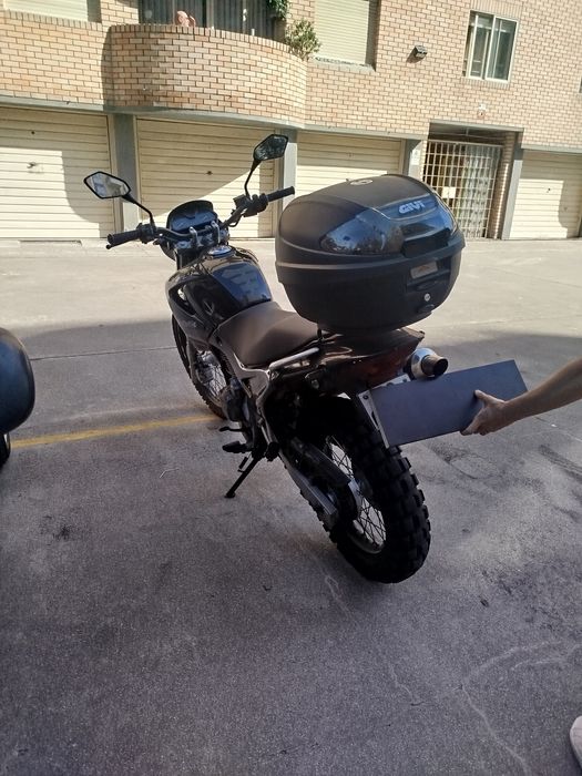 Honda NX 400 Troco por carro familiar ou vendo