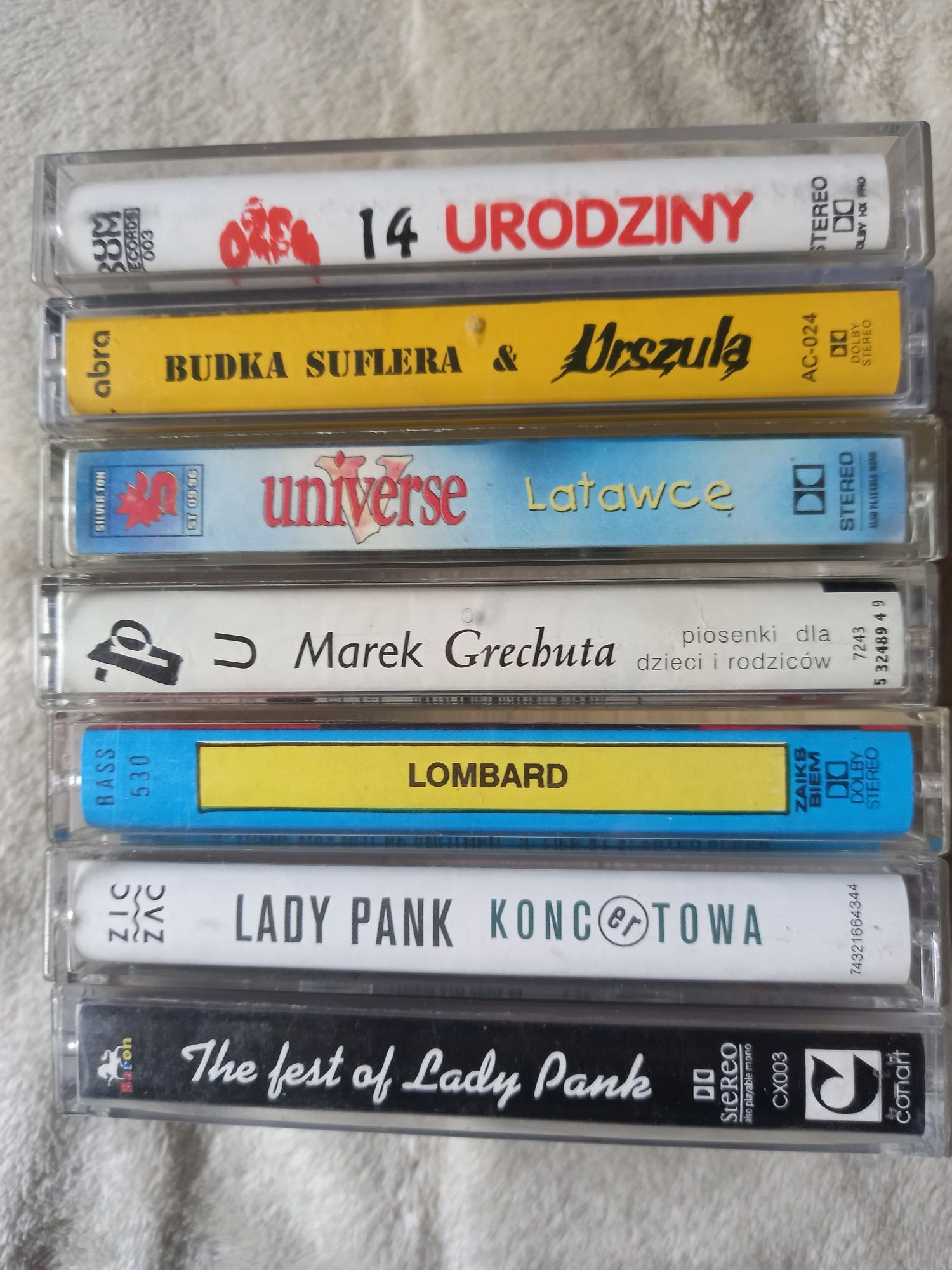 Kaseta magnetofonowa-muzyka polska
