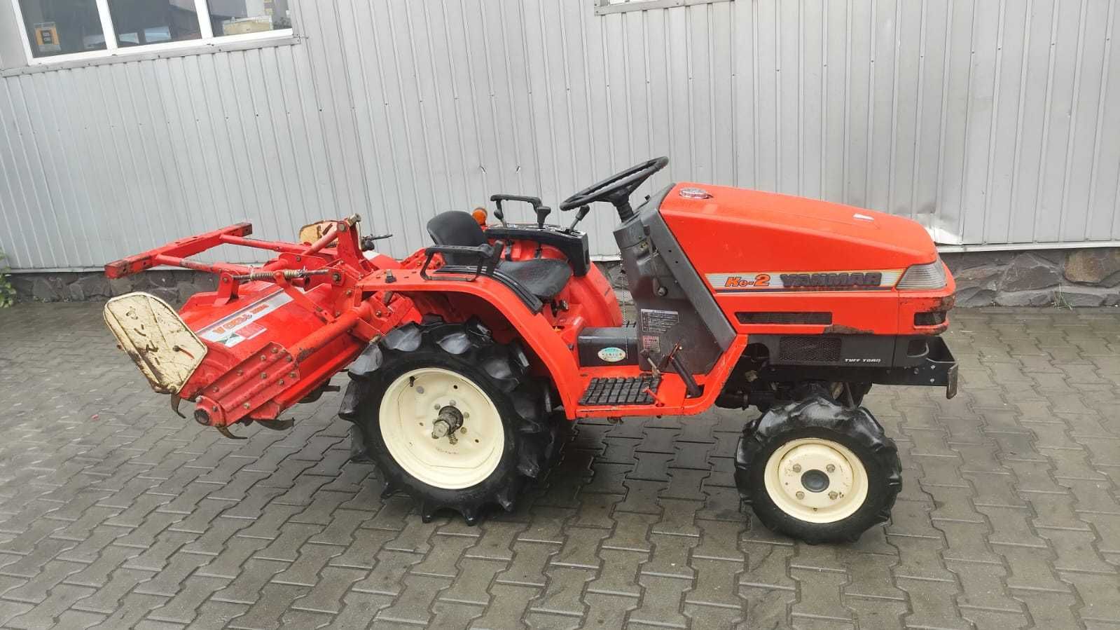 Japoński traktorek Yanmar KE 2 glebogryzarka 4x4 12 KM