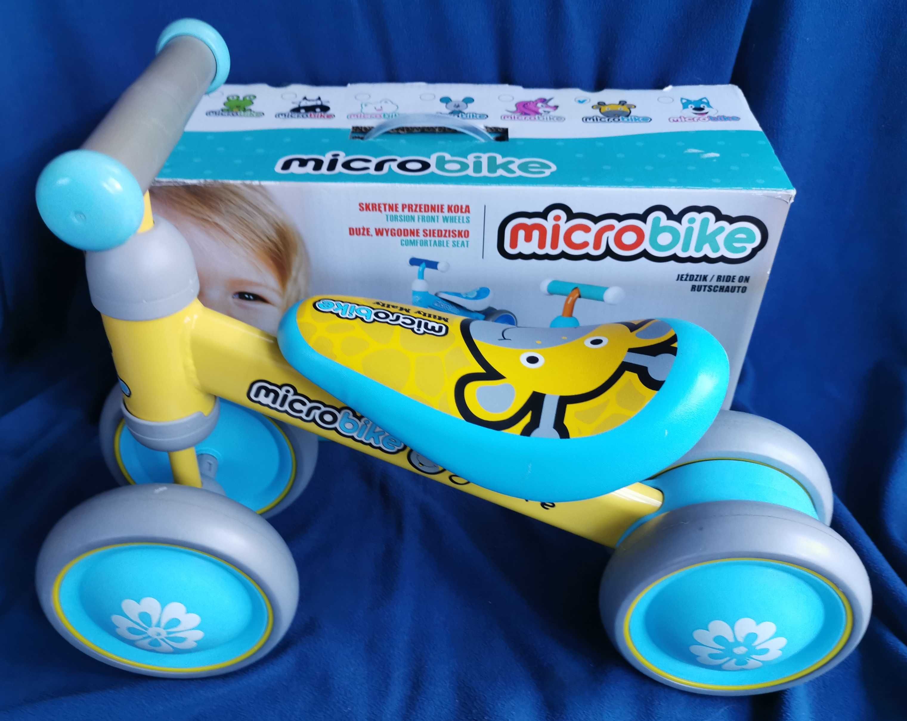 Milly Mally rowerek biegowy jeździk microbike giraffe żyrafa