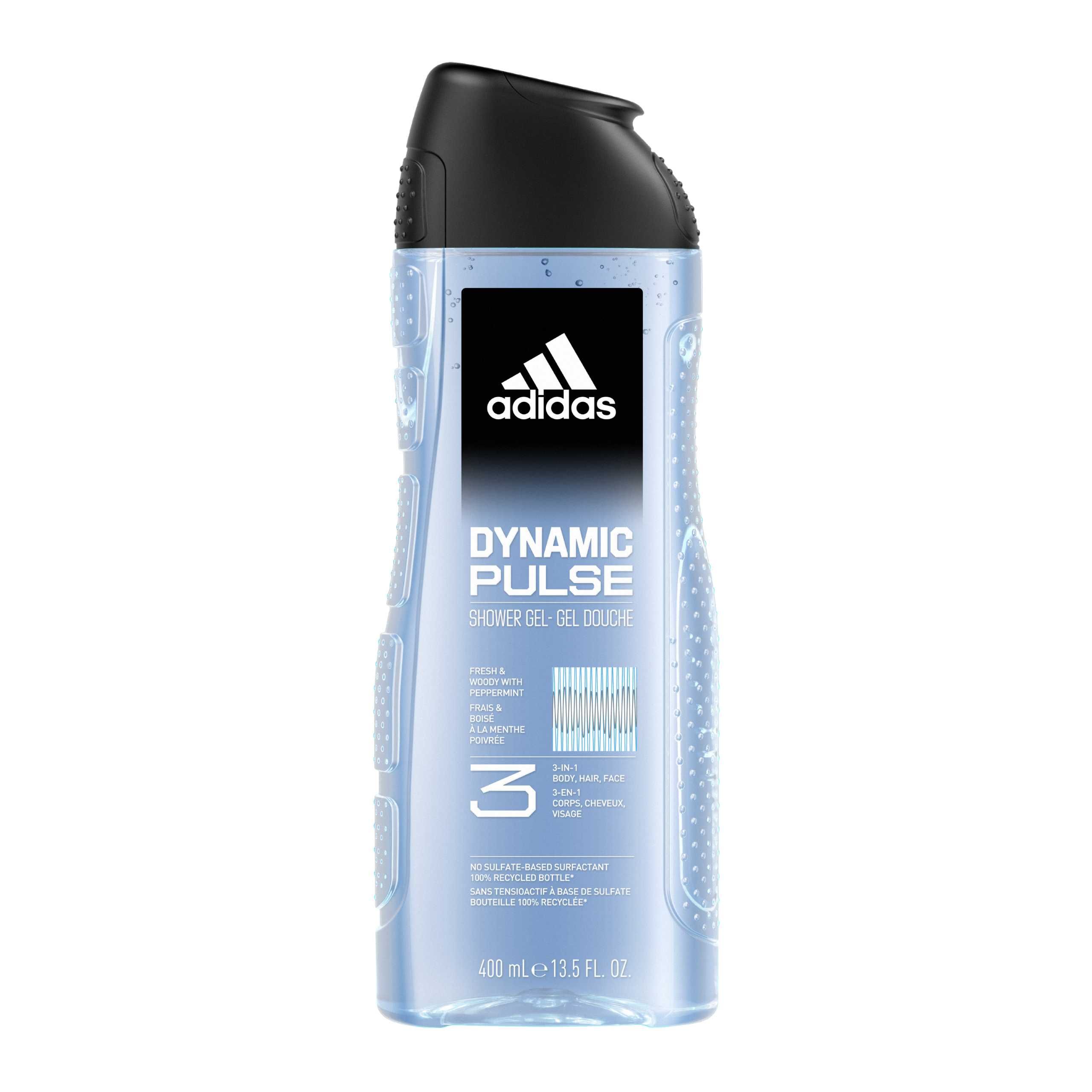 Adidas  – żel pod prysznic 3 w 1 dla mężczyzn, 400 ml