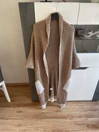 Kardigan sweter narzuta Włochy