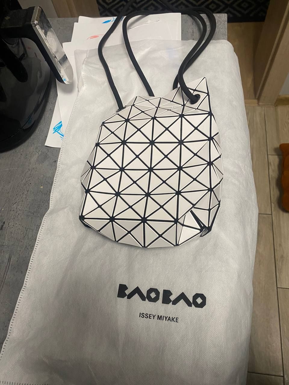 Nowa damska torba na ramię z geometrycznym wzorem Bao Bao Issey Miyake