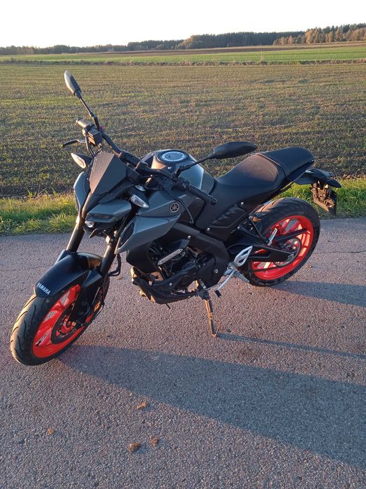 Yamaha MT125 z 2021r niski przebieg