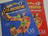 Pakiet 3 sztuki CLE International Vitamine 1 i 2 do francuskiego