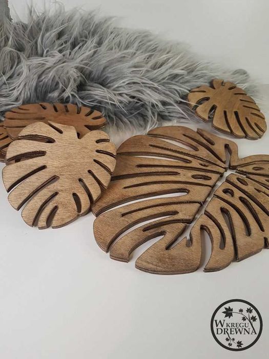 Podkładki monstery - 3 rozmiary