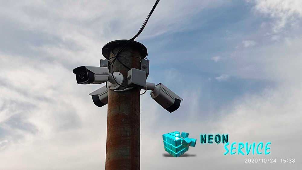 Встановлення IP відеоспостереження. Проектування. Продаж. Монтаж.