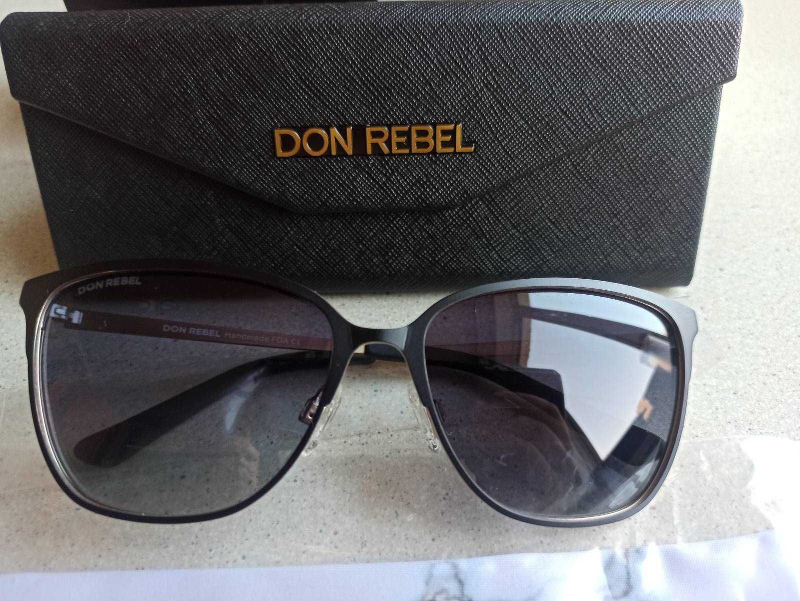 Новые оригинал солнцезащитные очки DON REBEL Wayfarer Polarized бренд