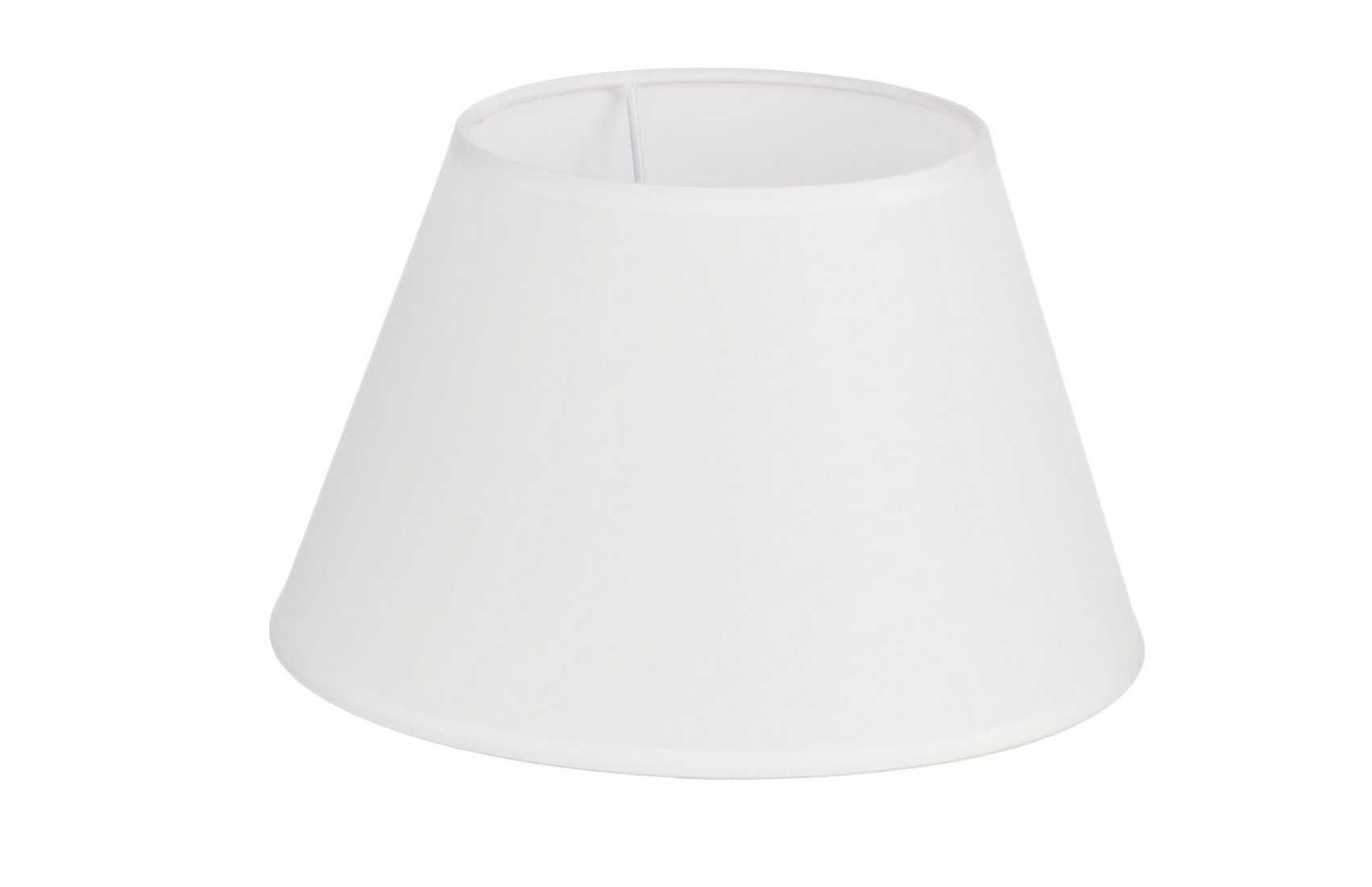 NOWY Abażur klosz lampy biały średnica 15 / 25 cm