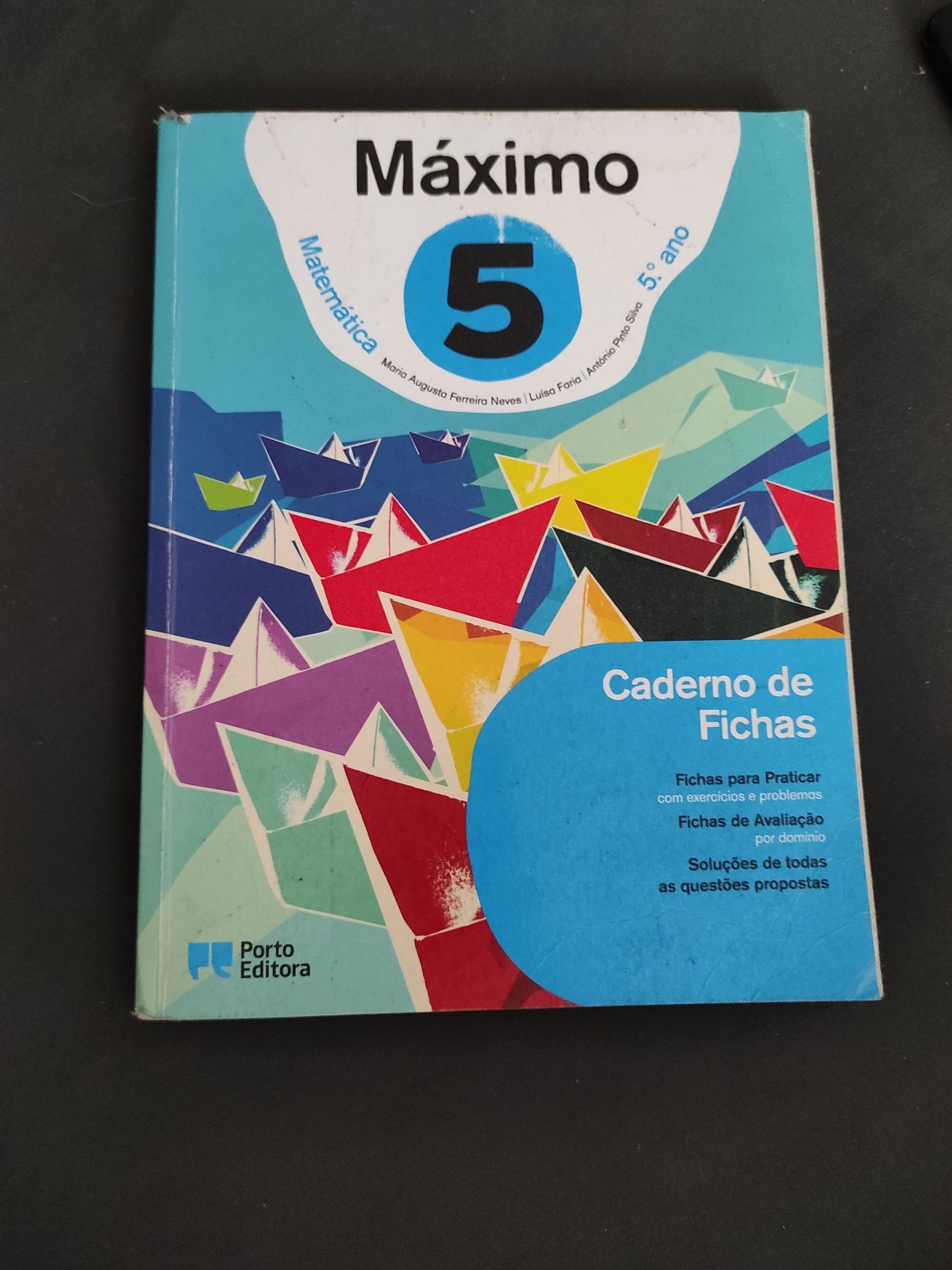 Caderno de Fichas Matemática 5°ano.   ISBN:9789720205483