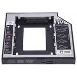 Caddy para disco SSD / SATA (Adapta a baía do DVD para levar um disco)