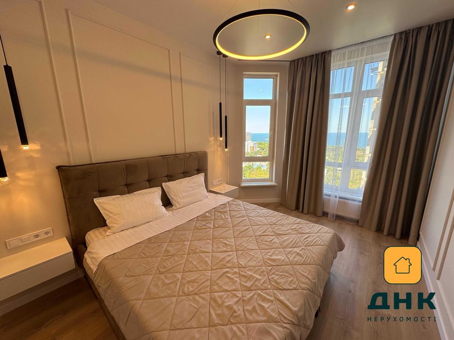 ‼️НОВАЯ‼️Видовая квартира  Элегия ПАРК Балкон МОРЕ РЕМОНТ‼️АркадияПарк