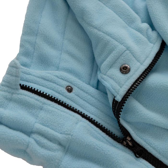 Kurtka Ubranko dla Psa Kamizelka Polarowa Ciepła na Zimę Niebieska M