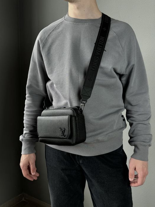 Мужская сумка Louis Vuitton чоловіча сумка барсетка клатч месенджер