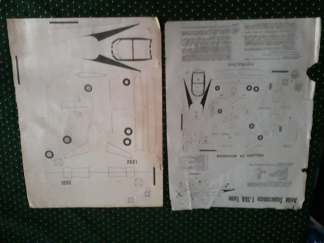 Maquete avião t38a talon OGMA