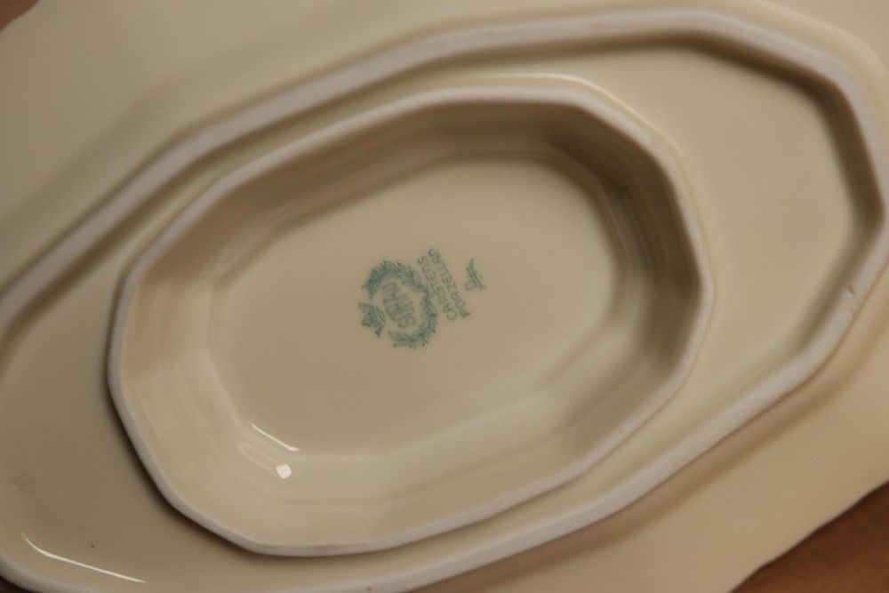 Serwis obiadowy Sorau Komtess Żary porcelana 10os