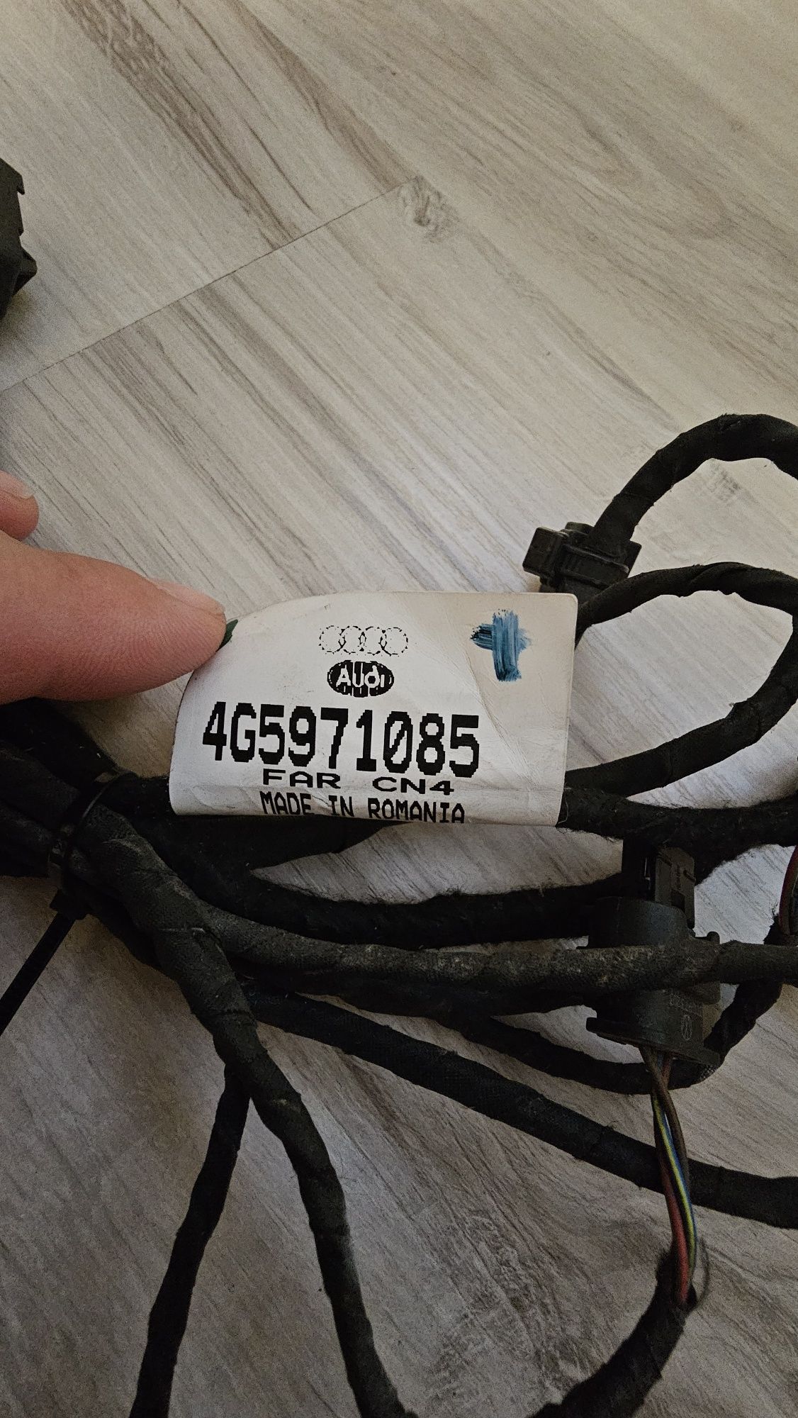 Wiązka PDC tył audi A6 C7