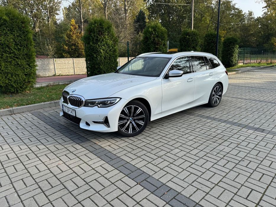BMW Seria 3 BMW 320D xDrive 4x4, Bezwypadkowy, Webasto, Serwisowany ASO, Salon PL