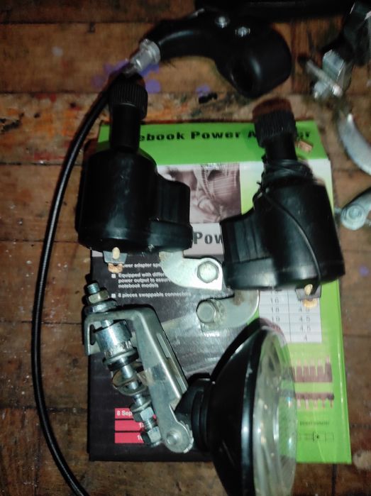 Тормозные колодки передние и задние, фара, и динамо машины для велосип