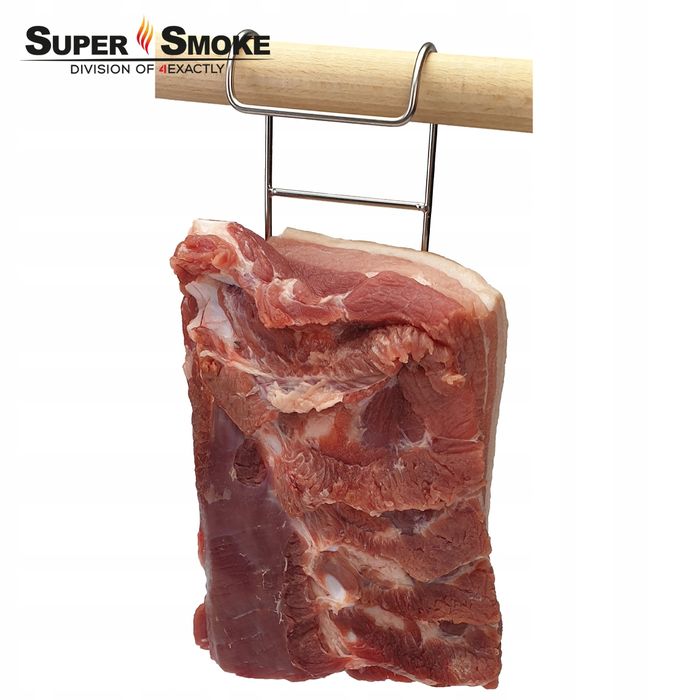 Hak Wędzarniczy Super Smoke do boczku i słoniny 3mm Premium 13cm