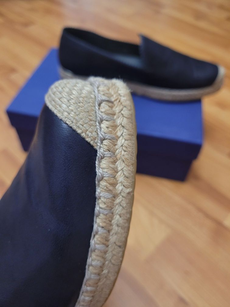 Туфлі-мокасіни шкіряні Stuart Weitzman