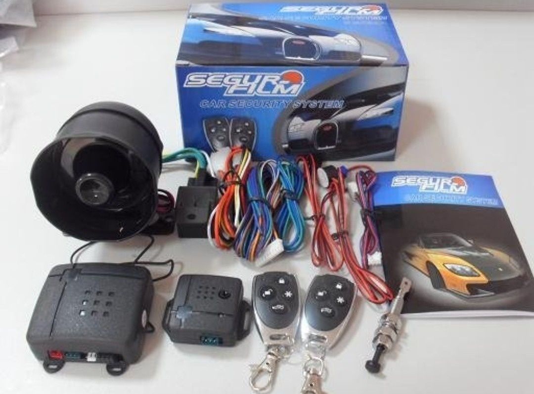 Kit de Alarmes Universais VIP com fecho de vidros = NOVOS =