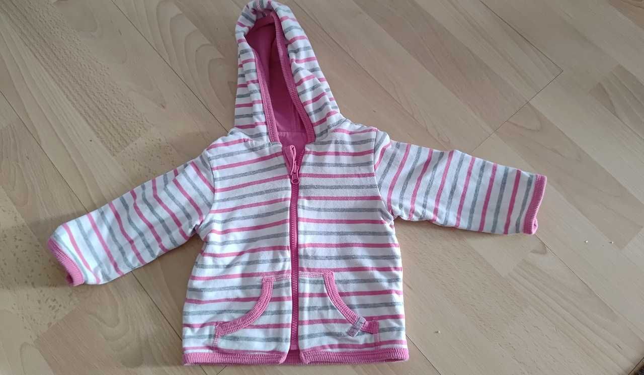 4 ciepłe bluzy + sweterek 68