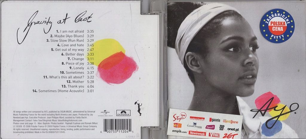 Ayo - Gravity At Last - CD
