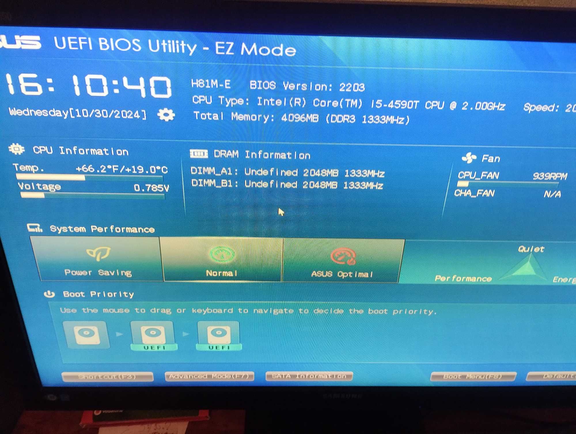 Компьютер Everest i5-4590T/RAM 8ГБ/HDD 1ТБ/Intel HD Graphics 4600