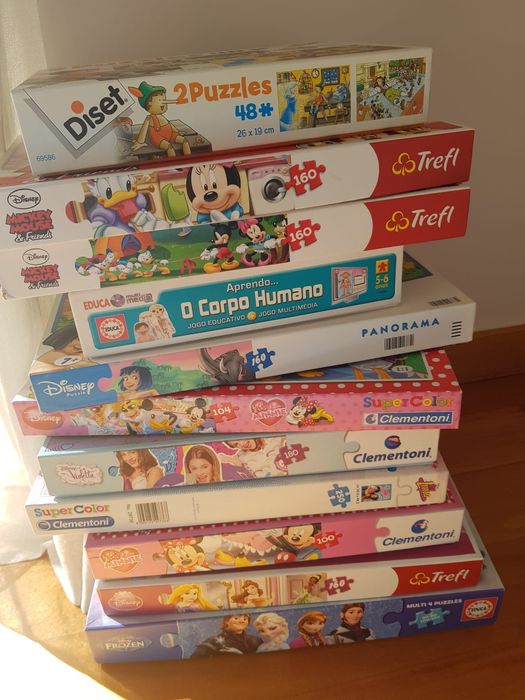 Puzzles como novos