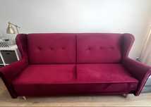 Kanapa  rozkładana do spania sofa wersalka Uszak