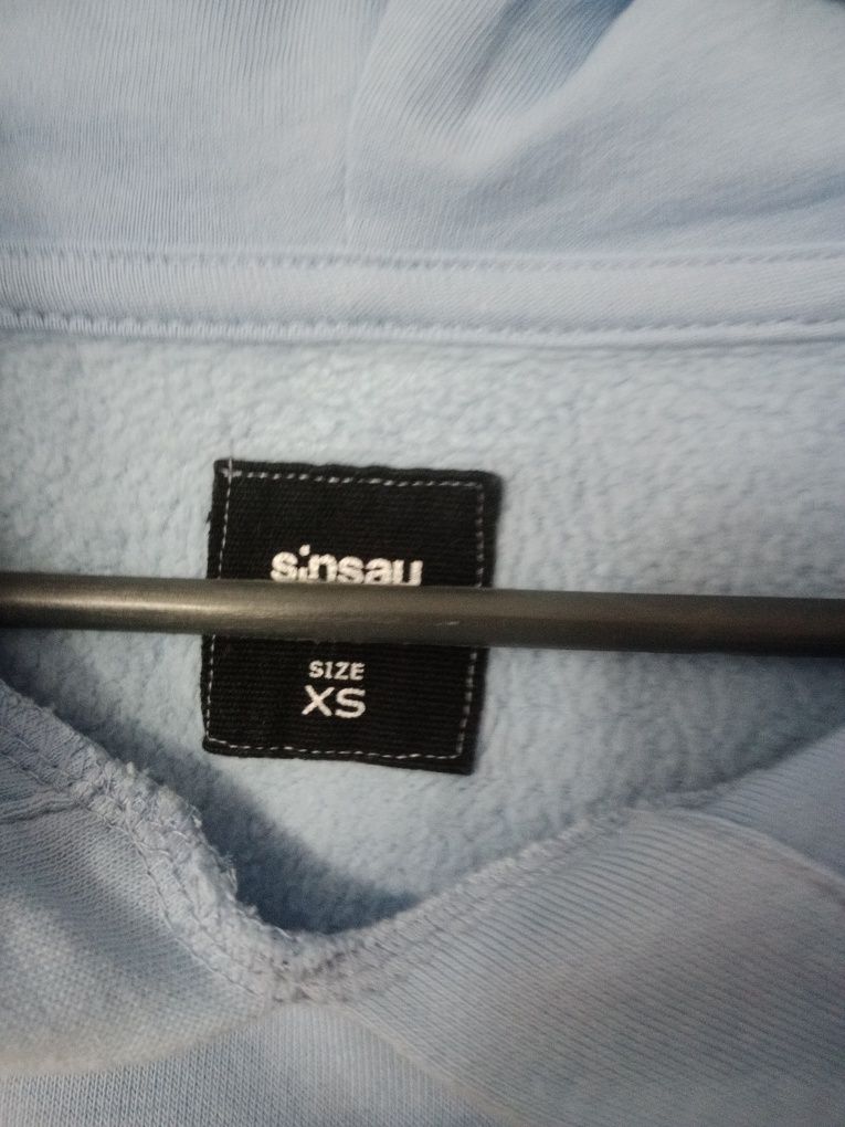 Błękitna bluza XS