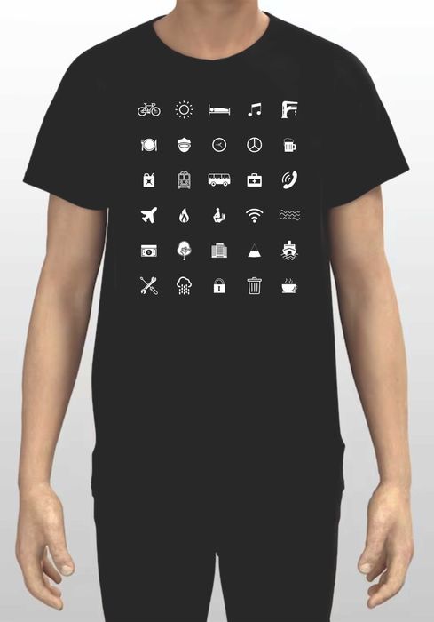 T-Shirt de Viagem - unissexo  (PORTES INCLUIDOS)