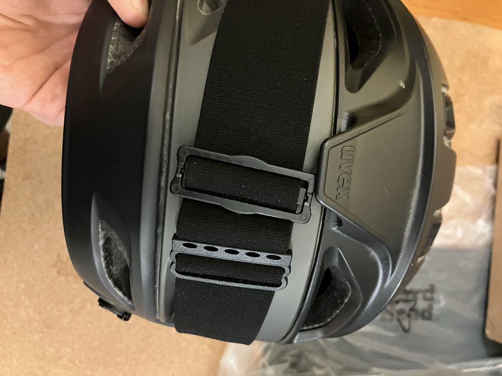 Kask Fullface UVEX Jakkyl Na hulajnoge elektryczną/na rower Z GOGLAMI