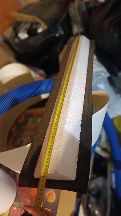 Kliny z stryropapy - izokliny laminowane