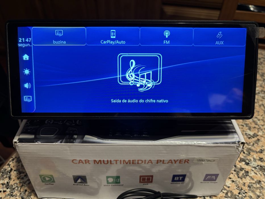 Monitor carplay android auto