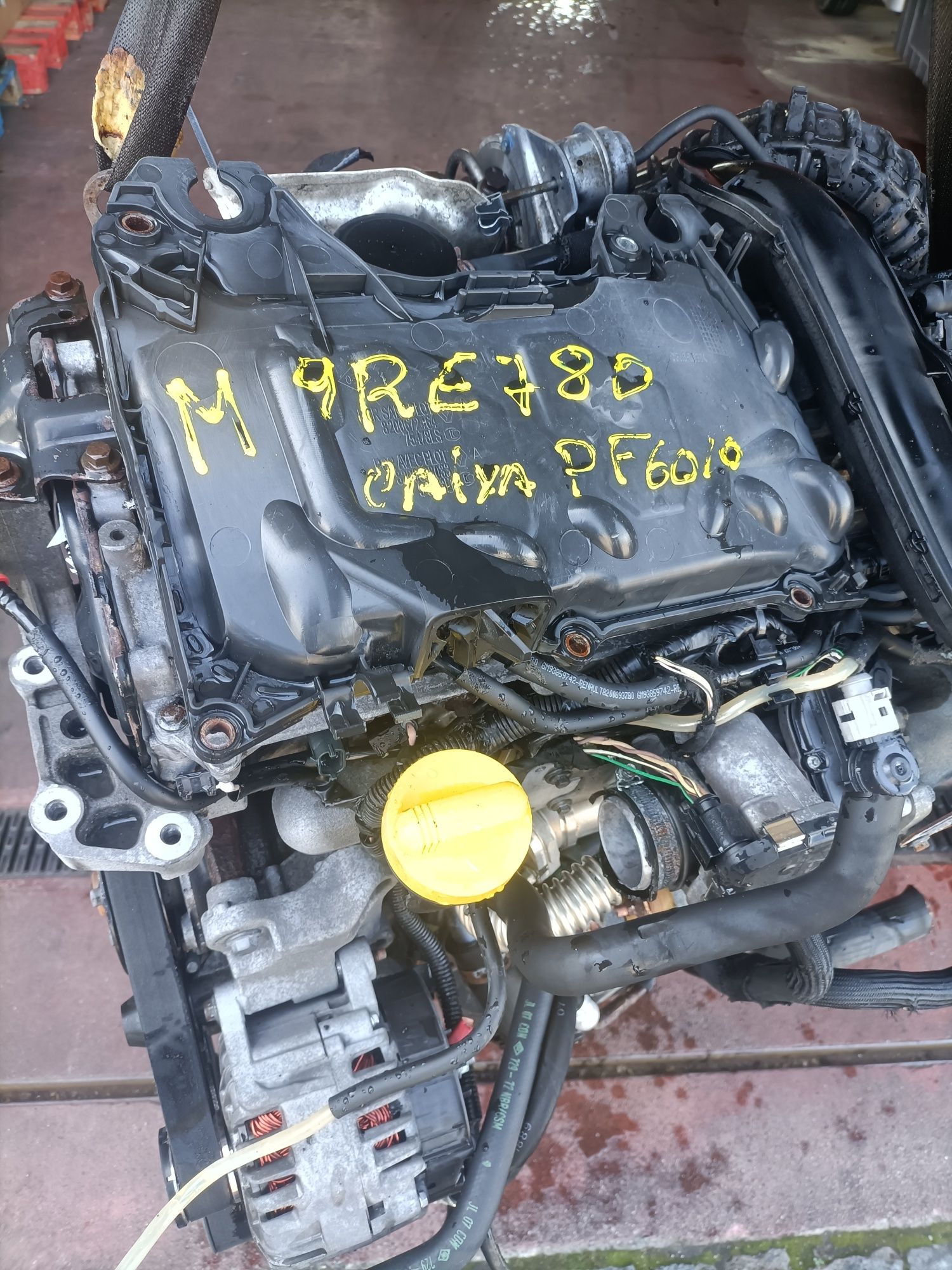 Motor Renault trafic mre9 780