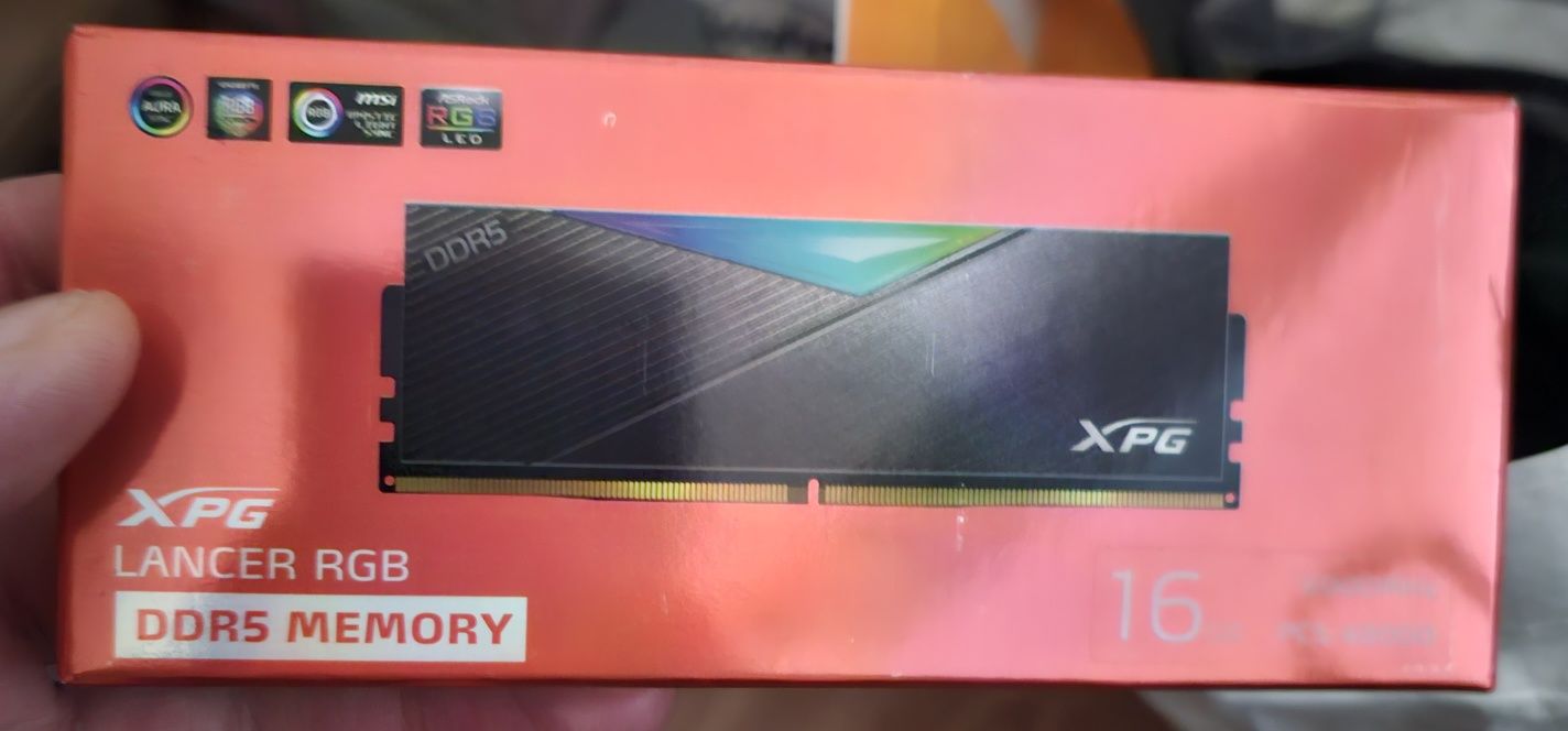 Adata Pamięć XPG Lancer DDR5 6000 dimm 16GB CL40 RGB