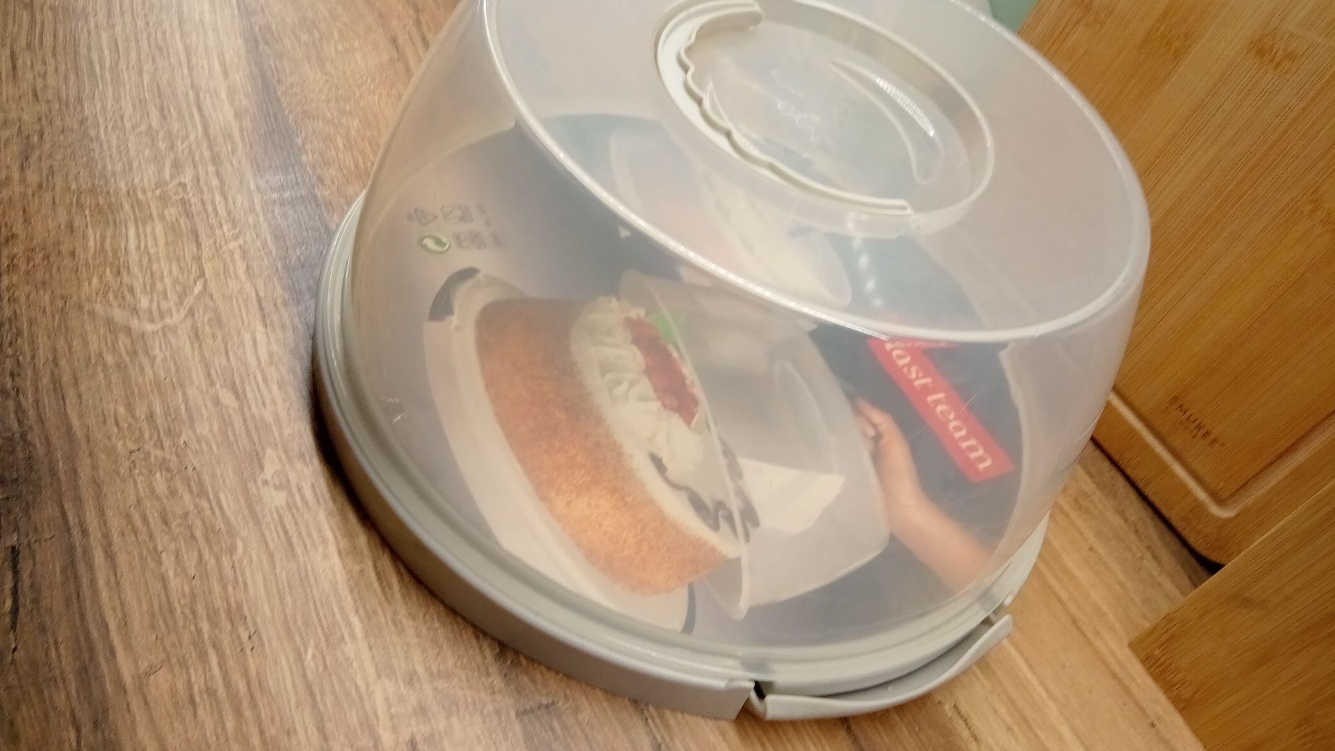 Przenośny pojemnik na Tort lub ciasto