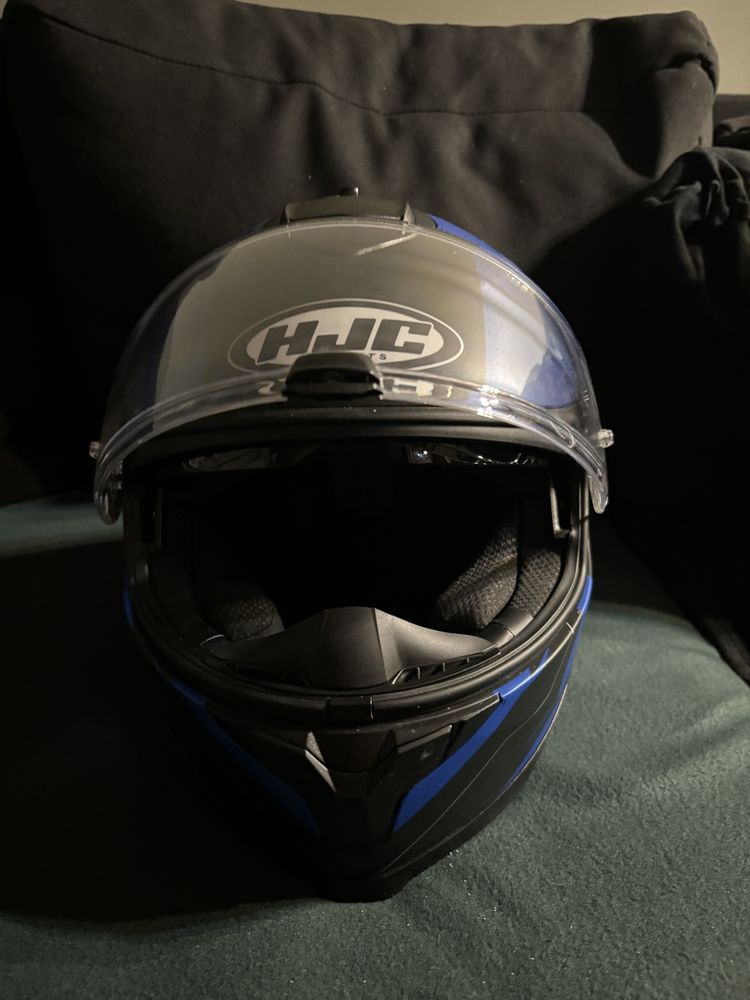 Kask Niebieski Hjc C70 z pinlockiem rozmiar L