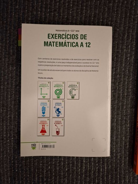 Livro de exercícios de matemática A