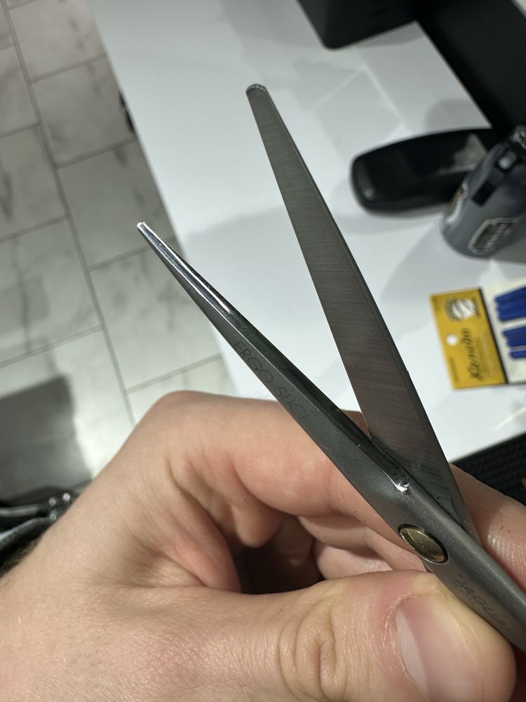 Перукарські ножиці jaguar ergo slice 5,5