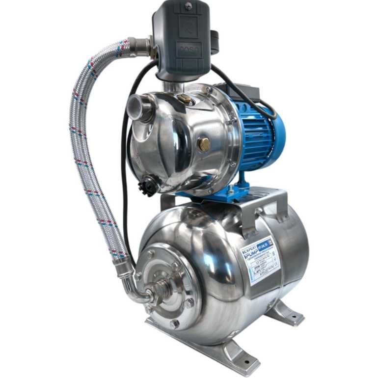 Автоматический насос JS 100/24L inox 1,1 кВт гидрофор насосная станция