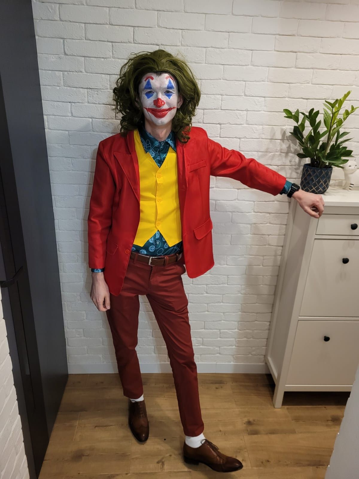 Strój karnawał halloween cosplay Joker