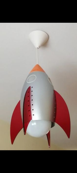 Candeeiro  foguetão  quarto crianca