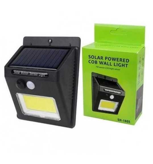 Вуличний світильник з датчиком руху UKC Solar Sensor Light SH-1605