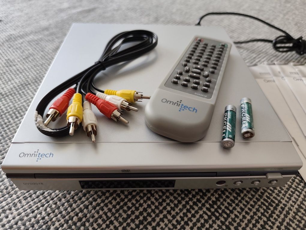 Leitor de DVD omnitech modelo DVD2018
