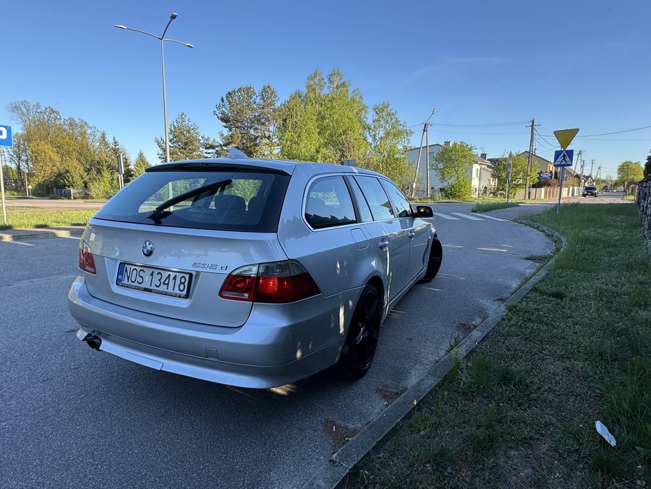 BMW 535D E61 rodzinne szybkie auto