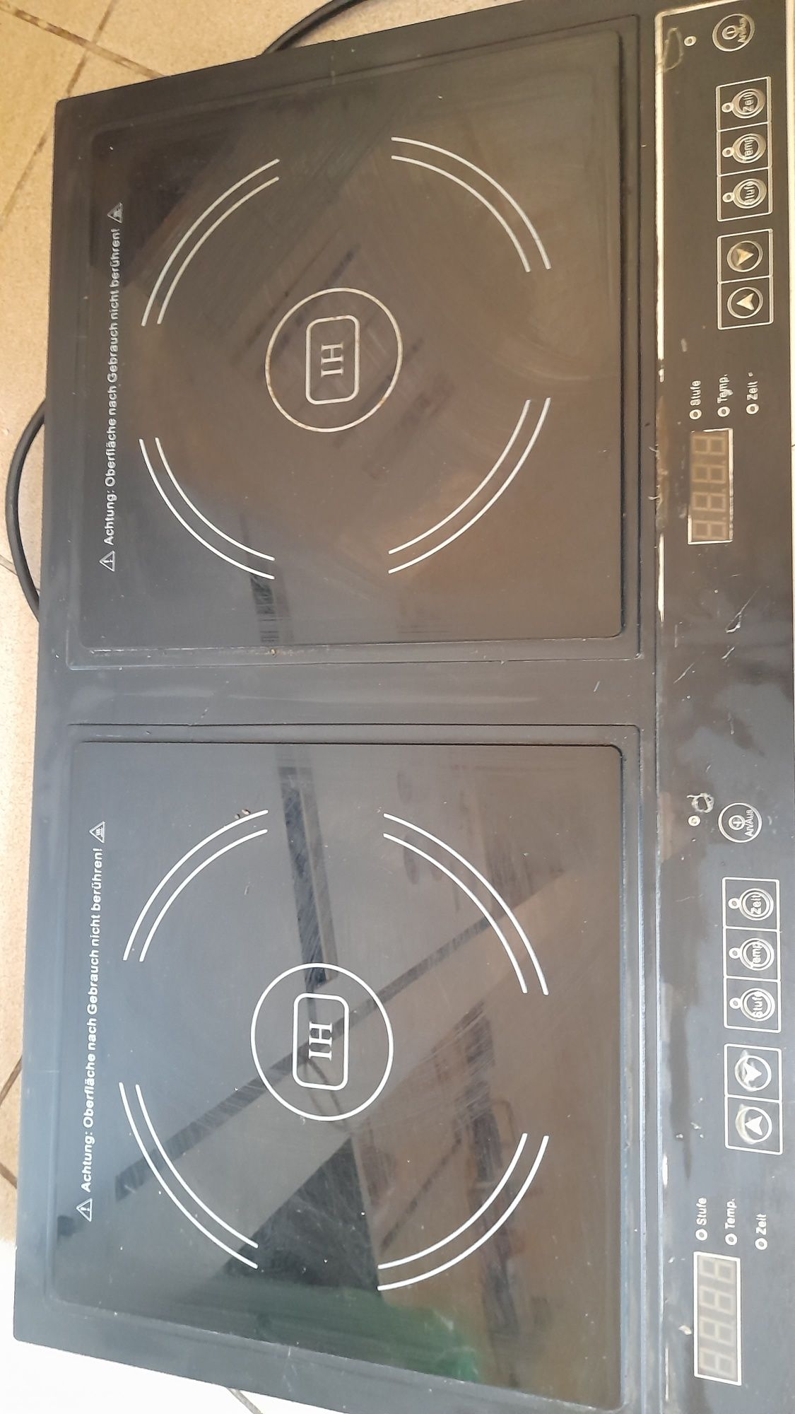 Podwójna  płyta  indukcyjna   WELBILD * Model nr.BT - 310 A .*